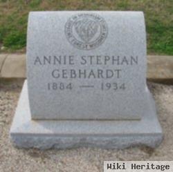 Annie Stephan Gebhardt