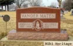 Johannes "hans" Vander Maten