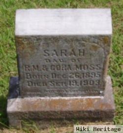 Sarah Moss