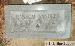 Ransom Sanders