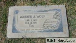 Warren Arthur Wolf