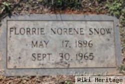 Florrie Norene Payne Snow