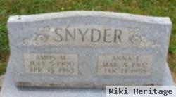 Anna E Demler Snyder