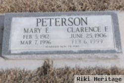 Mary E Peterson