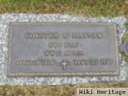 Chester W. Hayner