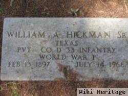 William Arthur Hickman, Sr