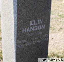 Elin Hanson