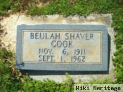 Beulah Mary Ivory Shaver Cook