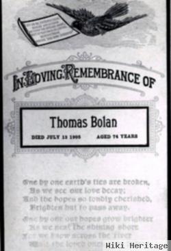 Thomas Bolan