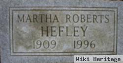 Martha May Roberts Hefley
