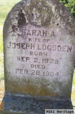 Sarah Ann Mcilvoy Logsdon