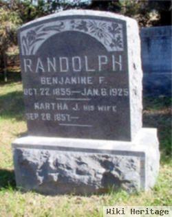 Martha Jane "janie" Hall Randolph