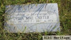 Lydia Mae Myers Carter