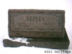 Fred E Lepley