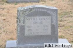 Myrtle Cowan Simms