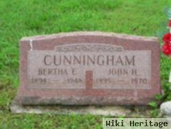 Bertha E Egan Cunningham