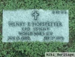 Cpo Henry T Hofstetter