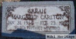 Sarah Margaret Carlton