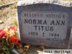 Norma Ann Peters Titus