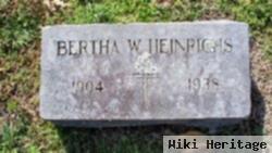 Bertha W. Heinrichs