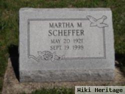 Martha M. Scheffer