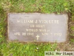 William J Violette