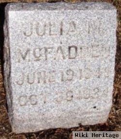 Julia M. Hyde Mcfadden