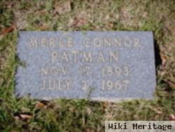 Merle Connor Patman
