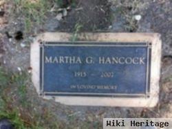 Martha G Hancock