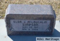 Elda Jeannette Mclaughlin Simpson