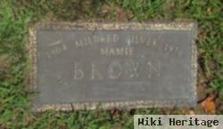 Mildred "mamie" Silver Brown