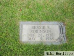 Bessie R Robinson