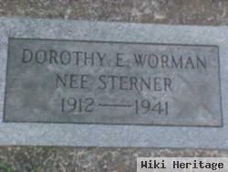 Dorothy E Sterner Worman