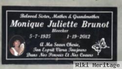 Monique Juliette Bleecker Brunot