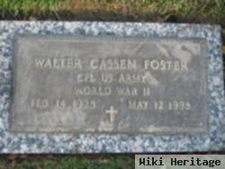 Walter Cassen Foster