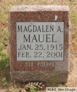Magdalen A Poepke Mauel
