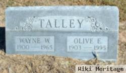 Olive E. Willard Talley