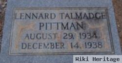 Lennard Talmadge Pittman