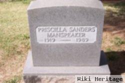 Priscilla Sanders Manspeaker