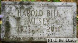 Harold T "bill" Musey