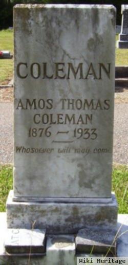 Amos Thomas Coleman