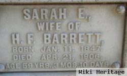 Sarah E. Barrett