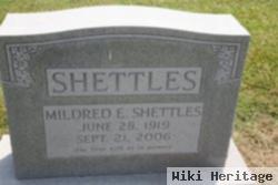 Mildred E. Hall Shettles