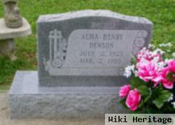 Alma Huckaby Denson