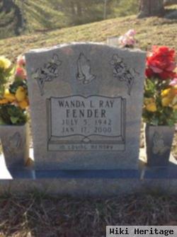 Wanda Lee Ray Fender