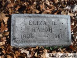 Eliza O Godson Hatch