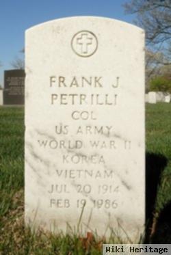 Col Frank J Petrilli