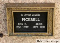 Don H Pickrell