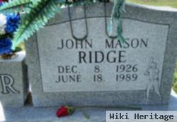 John Mason Ridge