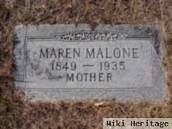 Maren "mary" Malone